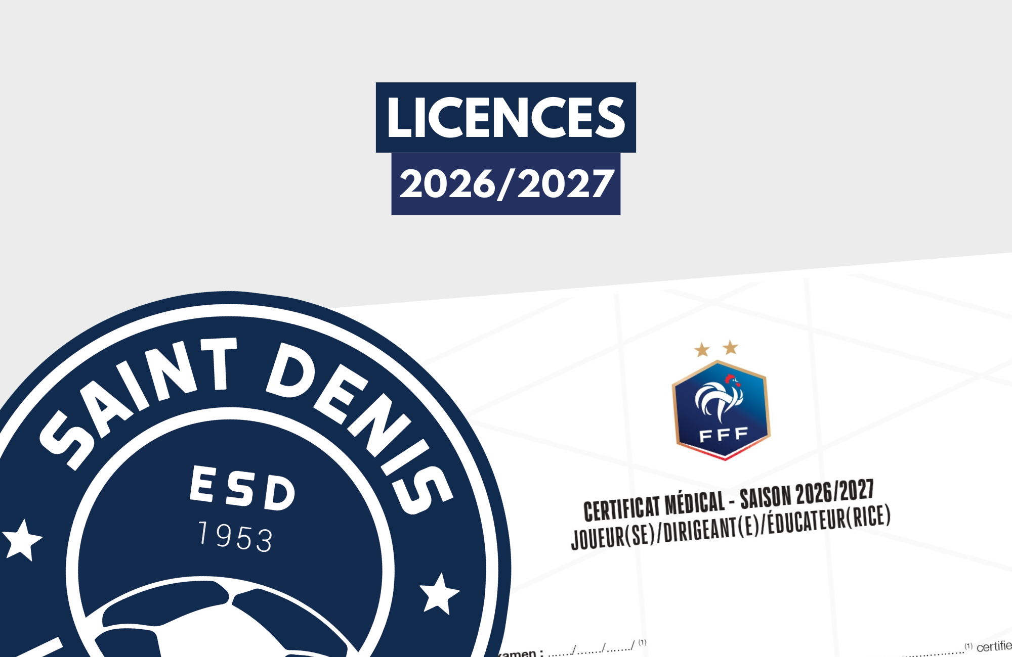LICENCES 2026-2027